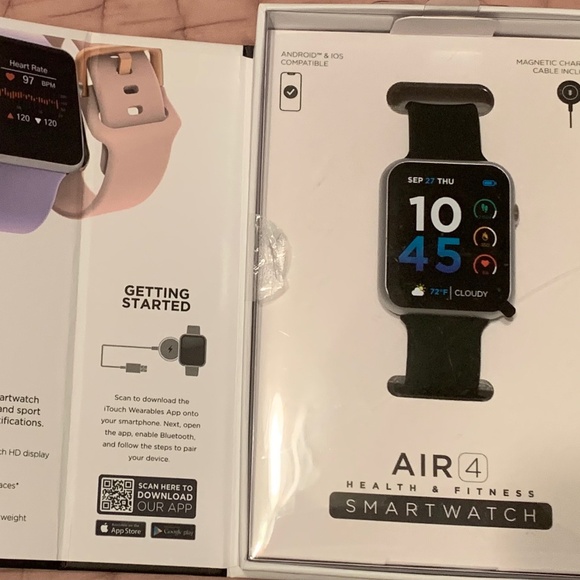 ITOUCH Air4 Health & Fitness tracker watch - Picture 1 of 2